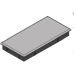 TAMPA NYLON 70X20 1337 PRETO
